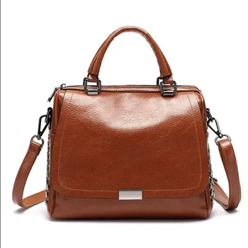 

Women Shoulder Bag High Quality PU Leather Luxury Womens Handbags Design Retro Crossbody Messenger Bags for Ladies