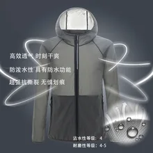 Весна и лето стиль пальто Женская водонепроницаемая и дышащая Солнцезащитная одежда мужская уличная спортивная эластичная кожа