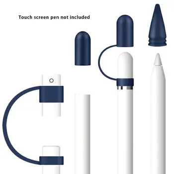 

Protective Safety Case For Apple Pencil 1 Anti-Lost Anti-Shock Slilicone Sleeve Cover For Ipad Tablet Touch Pencil
