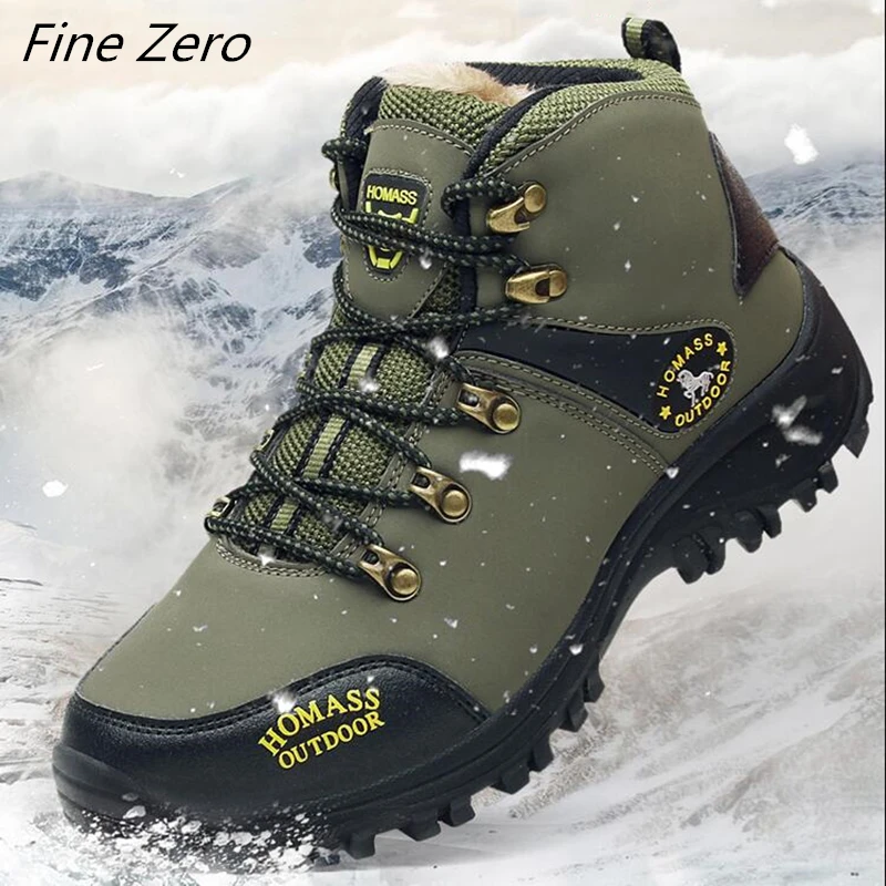 Men Waterproof Hiking Shoes Breathable Tactical Combat Army Boots New Outdoor Climbing Shoes Non slip Trekking Sneakers For Men