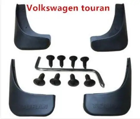 08-11-13-15-16-18 для Volkswagen touran L fender Модификация аксессуары грязевая кожа и керамическая плитка аксессуары - Цвет: 2008-2015year