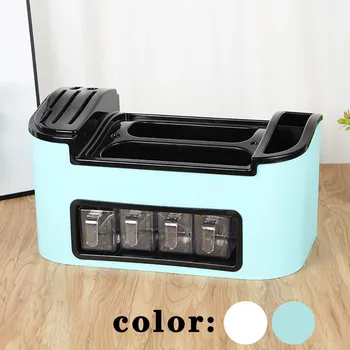 

New kitchen Storage Box Non-toxic practical Multi-function Kitchen Storage Rack Organizer Spice Home Seasoning Box Tools#guahao