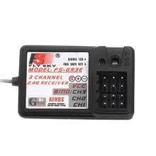 Flysky FS-GR3E 3 Channel 2.4G Receiver for RC Car Boat GT2 GT2B GT3 GT3B GT3C T6 CT6B GR3E TH9X Transmitter Remote Controller fly sky 2 4g fs ct6b 6 ch channel radio model rc transmitter receiver control zjf