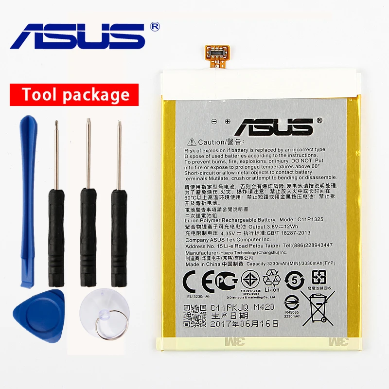 

Original ASUS C11P1325 Battery For ASUS ZenFone6 / ZenFone 6 Z6 A600CG T00G A601CG 3330mAh