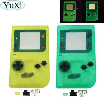 

YuXi Luminous Light Housing Shell Screen For Nintendo for GameBoy DMG-01 for GB with Case Screwdrivers Conductive D pad