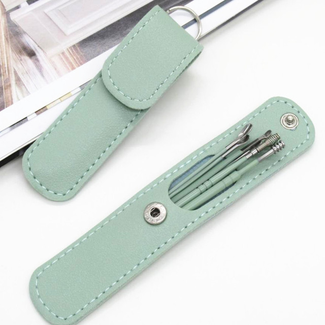 Ear Wax Pickers Stainless Steel Earpick Wax Remover piercing kit earwax Curette Spoon Care Ear Clean Toolear cleaner