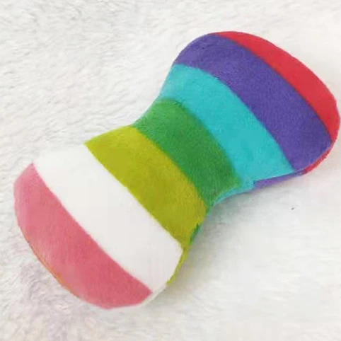 Vegetables 5 Chew Play Toys Pet Squeaky Puppy Chew Squeaker Quack Sound Doll Toy Creative Simulation Donut Pet Supplies Dog Toys PT008