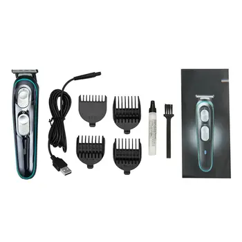 

Professional Electric Hair Clippers T-Blade Beard Trimmer Barber Grooming Kit A0NC