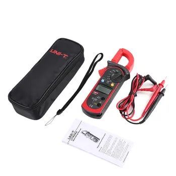 

UNI-T UT202A Digital Handheld Clamp Multimeter Voltmeter with Auto Range DC/AC Voltage Current Diode Ohm Tester 2000 Counts