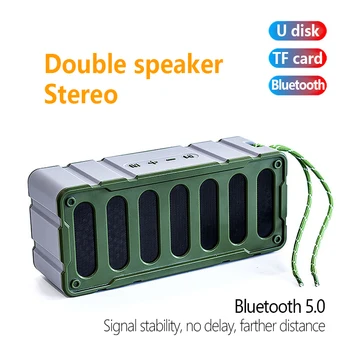 

Wireless bluetooth speaker Portable Outdoor Multifunction Creative Card Radio Charging Small Sound Subwoofer HiFi Sound quality