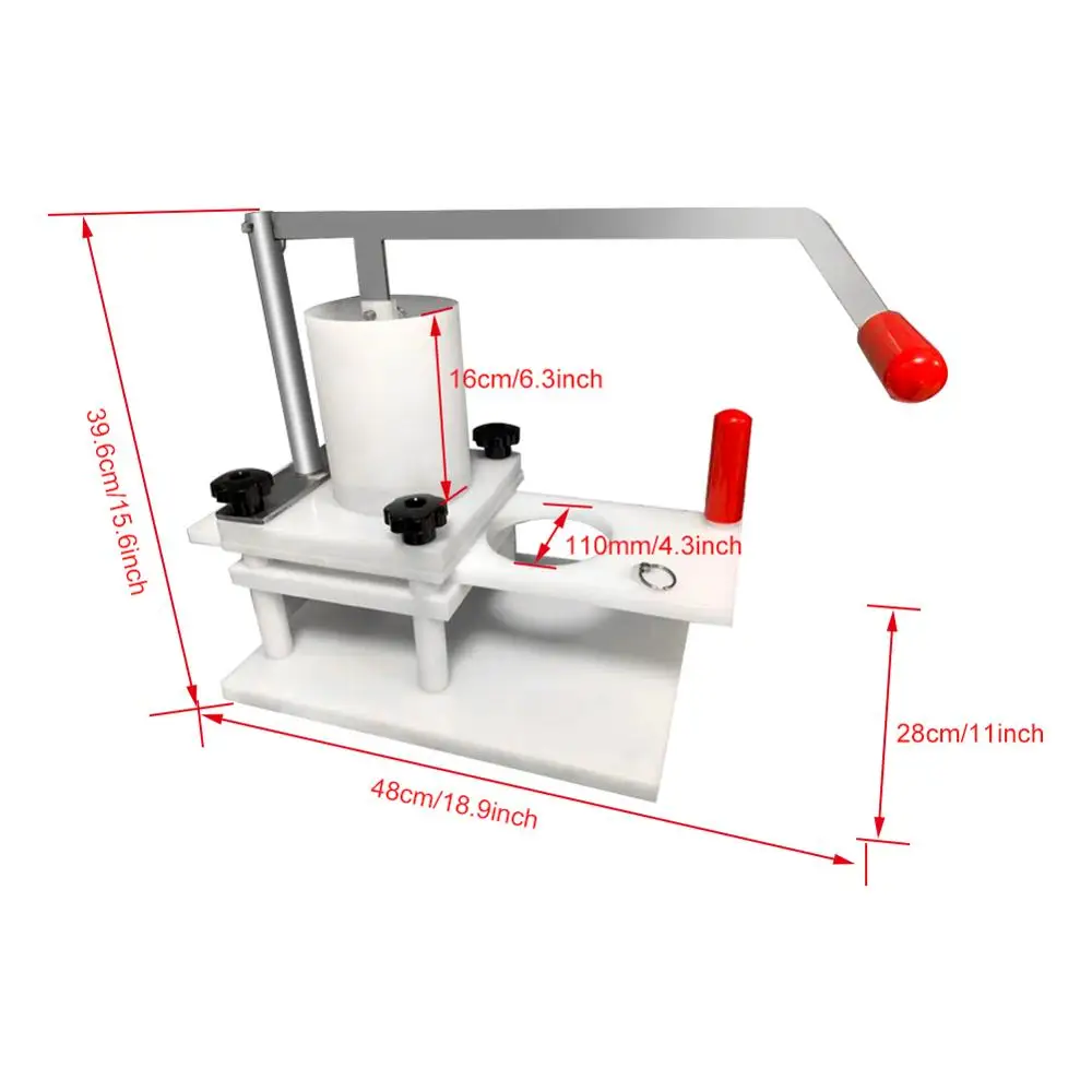 Бургер ПРЕСС формовочная машина ручной пресс-формы бытовая ГОВЯЖЬЯ специальная машина PE материал натуральное безвредное домашнее оборудование