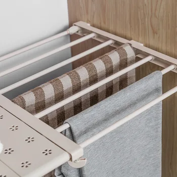 

YZY Retractable Wardrobe Storage Hierarchical Partition Cabinet