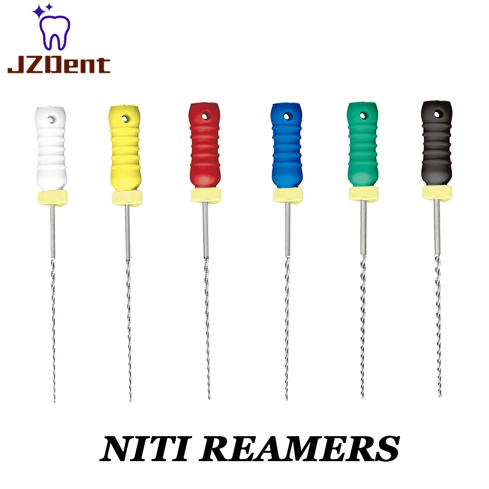 Dental Niti REAMERS 21/25mm 15 40 Niti Hand Use Files Endodontic