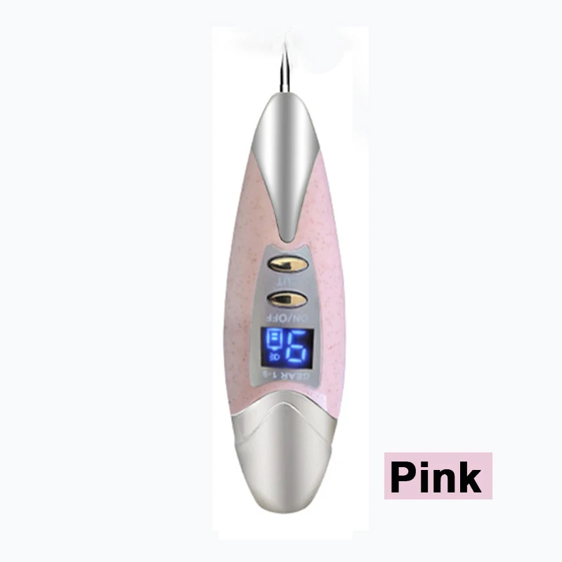 Pink Лазерная плазменная ручка удаляет моль WartTool веснушки для удаления пятен татуировки Женская машина перезаряжаемый очиститель для лица Уход за кожей - Цвет: Pink