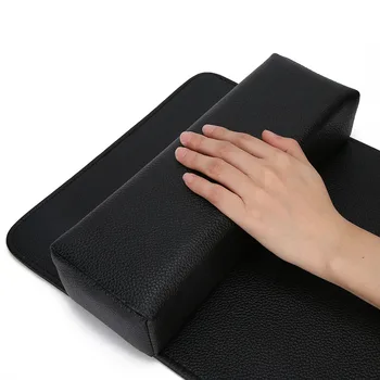 

High Soft Wear Resistant Durable Foldable Beauty Salon Advanced Hand Pillow Arm Rest Holder Cushion Mat Set Manicure Accessories