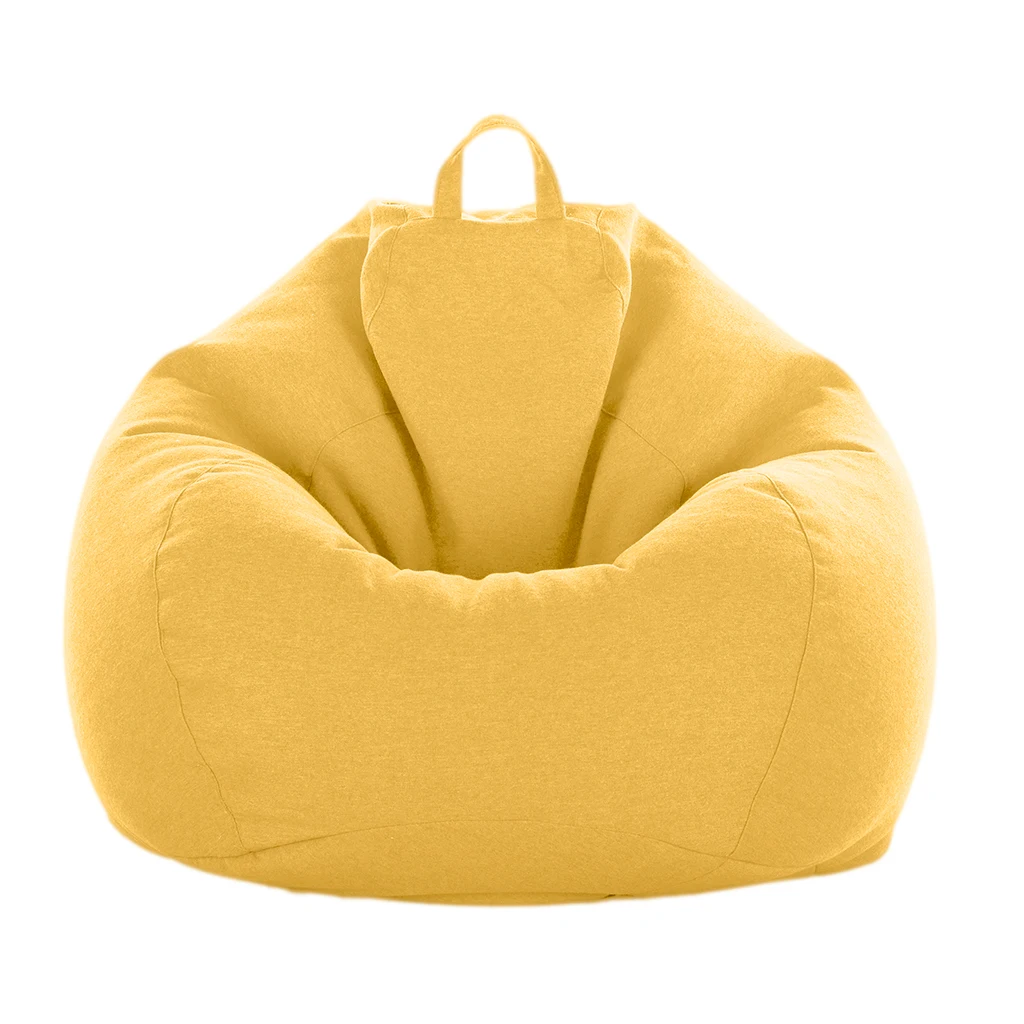 Large Bean Bag Cover without Filling Comfy Chair Comfortable Seating Covers 90*110cm Adult Size
