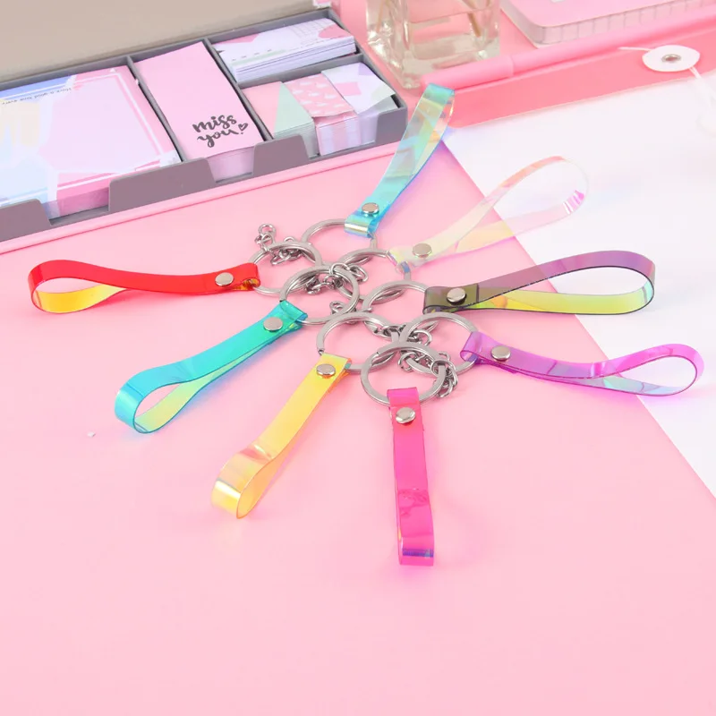 Rainbow Split O Rings Heavy Duty Flat Key Ring Strong Double Loop Keychain  Connector Rings for Lanyard Key Fob Bags 30mm15pcs - AliExpress