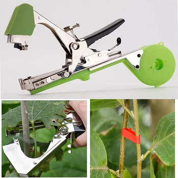 

Gardening Tool Set Multifunctional Plant Branch Vegetable Garden Tape Clamp Strapping Tool