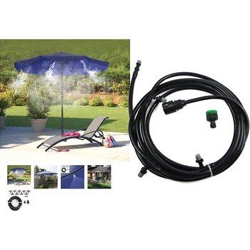

15m Trampoline Sprinkler Kit Lawn Swimming Pool For Kids Misting Cooling Outdoor Garden Irrigation Toys Summer Greenhouse Patio