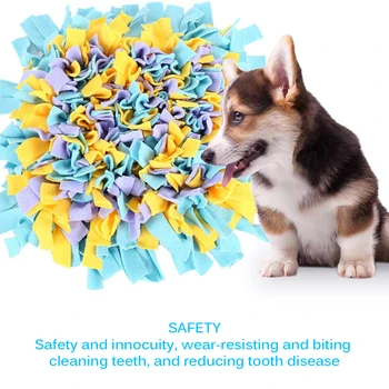 

Dog Training Blanket Dog Pet Snuffle Mat Washable Dogs Mat IQ Training Pressure Releasing Nose Work Pads Toy
