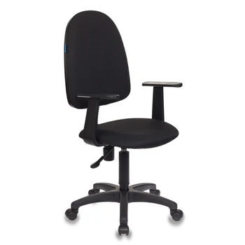 

Armchair bureaucrat ch-1300, on wheels, fabric, black, (ch-1300/t-15-21)