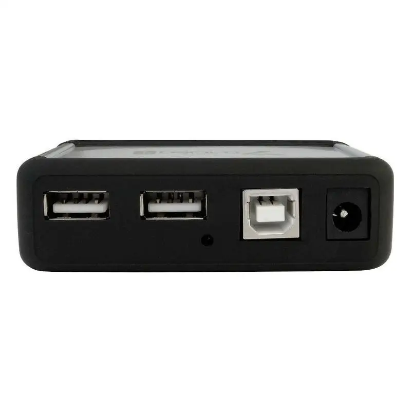 Высокоскоростной Разветвитель USB 2,0 с 7 портами и питанием от сети переменного тока, 480 Мбит/с для ноутбука, штепсельная вилка стандарта ЕС/США/Великобритании для настольного адаптера компьютера F8F1
