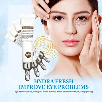 

25g Gold Crocodile Oil Collagen Eye Cream Eye Patches Eye Essence For Face Care Dark Circles Remove Gel Mask For The Eyes Skin