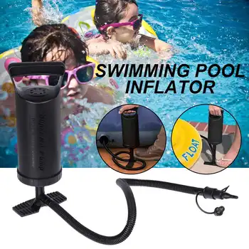 

Portable Manual Inflator Air Hand Pump Inflatable Bed Swimming Ring Pool Float Camping Mattress Pump Swimming Pool Accessories