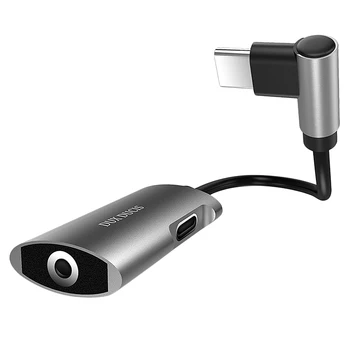 

TYPE-C to 3.5mm Charger and Headphone Jack Splitter/Headphone Adapter for Xiaomi Huawei