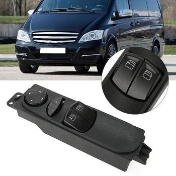 

OE: 6395450913 7 Pin Power Master Window Switch Console Button for Mercedes -Benz W639 Vito Mixto Kasten 2003-2015 A6395450913