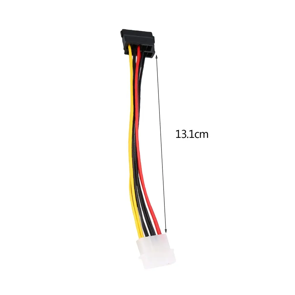 Кабель адаптер питания 4 контактный IDE Molex на 15 серийный ATA SATA|Компьютерные кабели