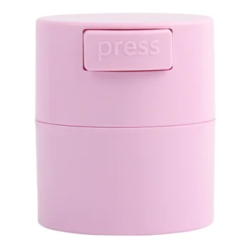 

1pc Eyelash Glue Storage Jar Sealed Eyelashes Extension Glue Makeup Tools Storage Jar Container (Black)