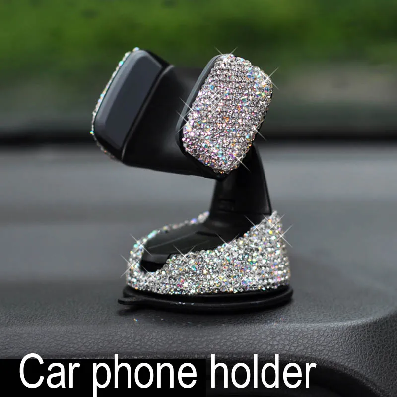 Scatola Porta Fazzoletti Auto Con Strass E Cristalli, Pelle PU Viola, Accessorio Interno Auto