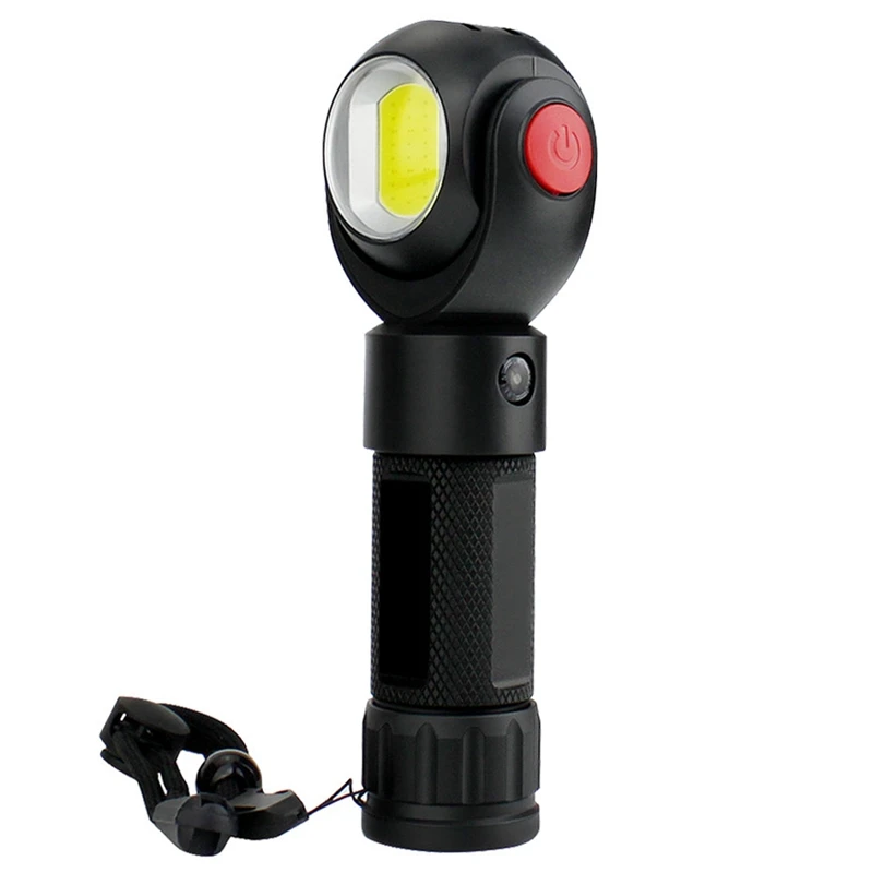 Cheap Offer of  Ultra Powerful Usb Torch Rechargeable T6+Cob Strong Magnetic Flexible Led Flashlight Lantern Work L
