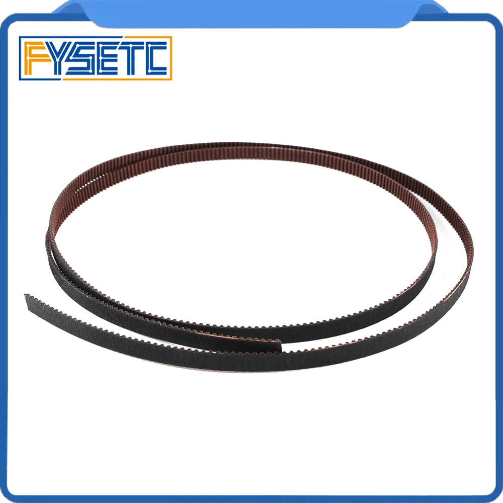 Dentada de Borracha de Fibra de Vidro 2gt Aberta 2gt-6 l 1m 2m 5m w mm para Prusa i3 Mk3 Mk3s Embutida Cr10 Anet Gates-ll2g6rf-correia - Imagem 2