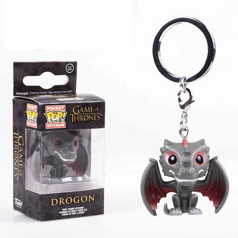 DROGON Funko поп Брелок Вуди из «Истории игрушек» чужой Базз Лайтер ПВХ фигурку Коллекционная модель игрушечные лошадки для chlid - Цвет: DROGON