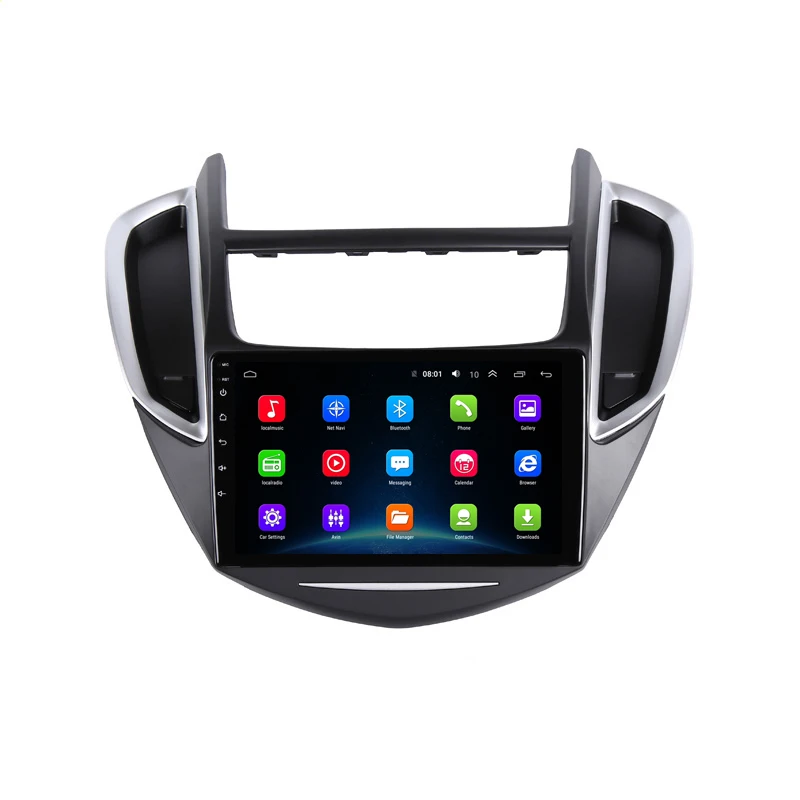 Top 9" Android Car DVD Player GPS for Chevrolet TRAX 2013 2014 2015 audio car radio stereo navigator with bluetooth wifi built in 3