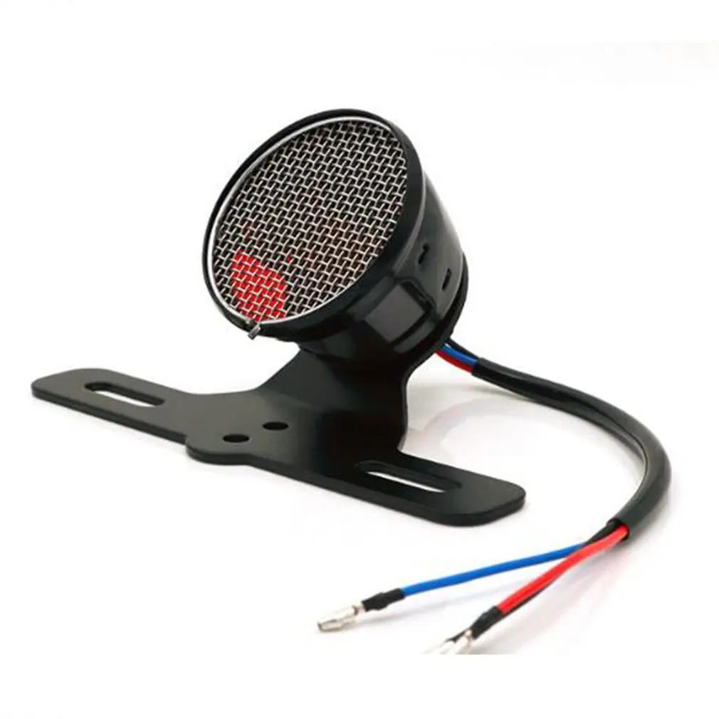 Motorcycle Light Turn Signal Brake Dual LED Light Integrated Tail Light DC 12V Plastic Generic Durable