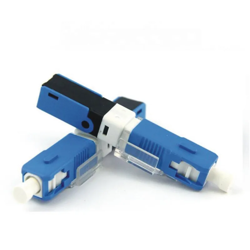 100 шт./лот FTTH ESC250D SC UPC Одномодовый оптический Быстрый разъем