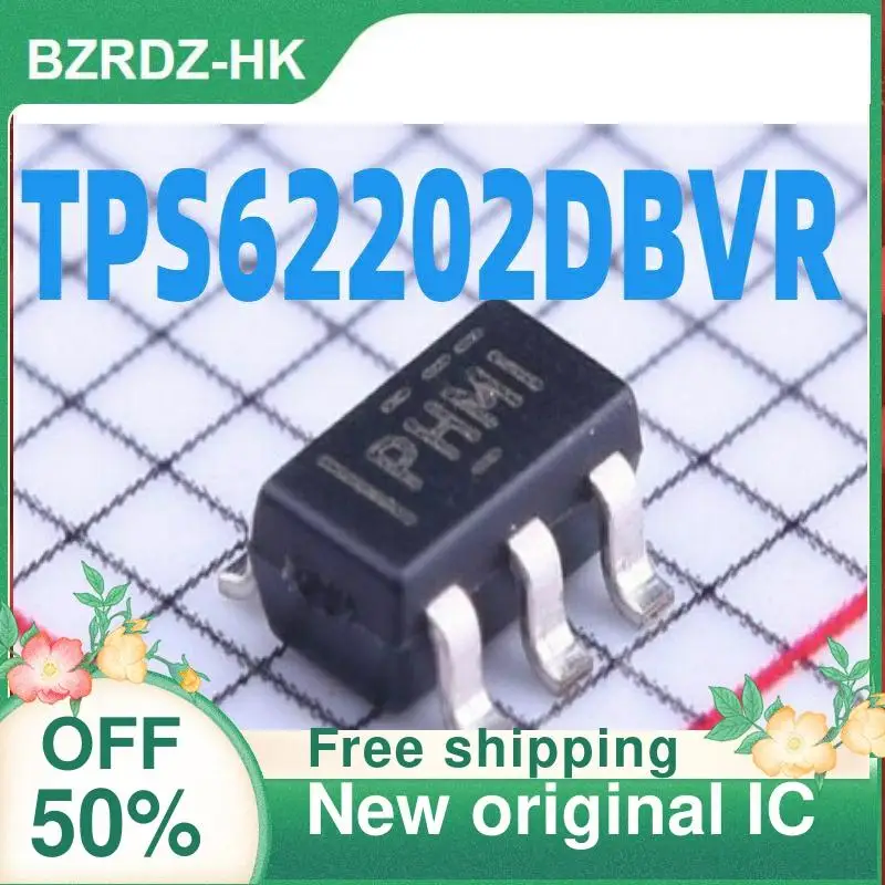 

20 шт. TPS62202DBVR SOT23-5 PHMI новый оригинальный IC