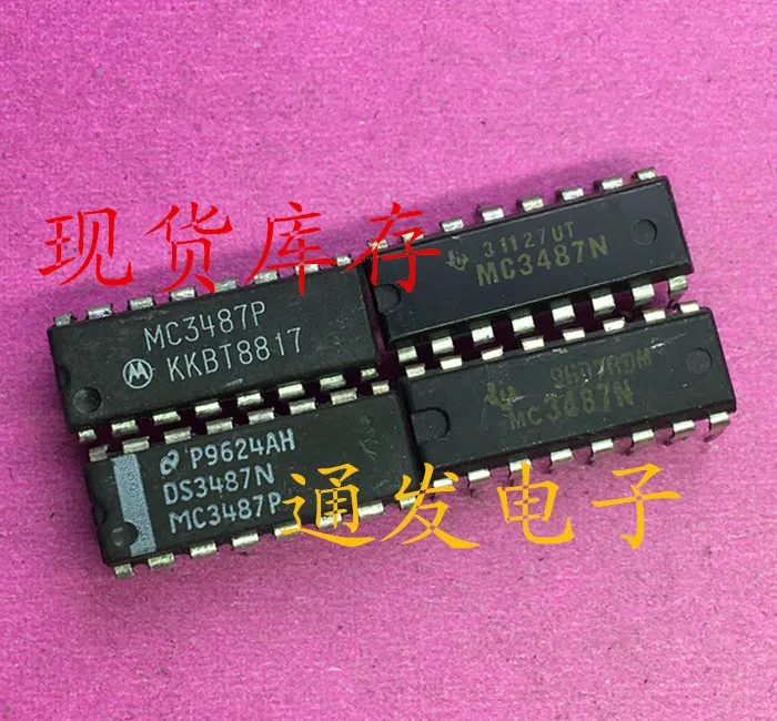 

Бесплатная доставка 5 шт./лот MC3487P MC3487N DS3487N DIP-16