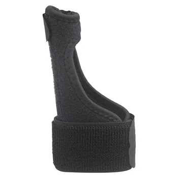 

Spring Steel Sheet Support Therapy Gloves Nylon Wrist Support Braces with Thumb Hole for Hand Arthritis Pain Relief (Black)