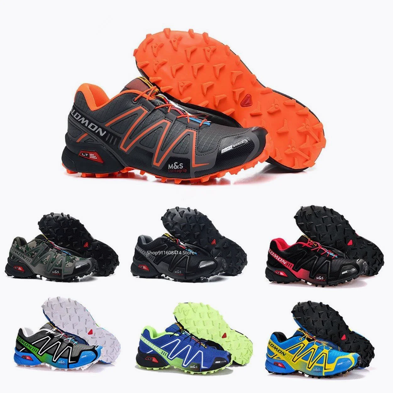 Мужская Спортивная обувь Salomon Speedcross 3 CS III уличная удобная мужская для бега и
