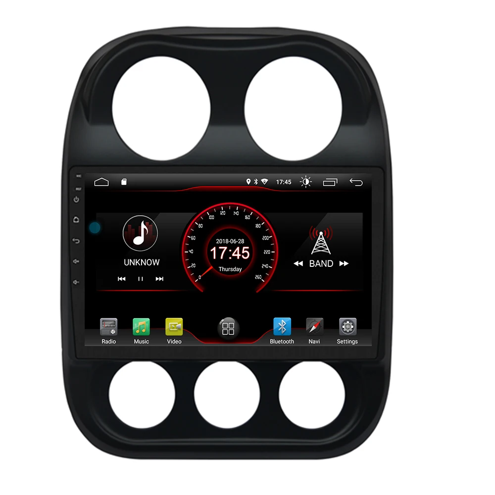 Android 10 2.5D автомобильный dvd плеер для JEEP Compass Patriot Radio 2009 2019 мультимедийный GPS Радио