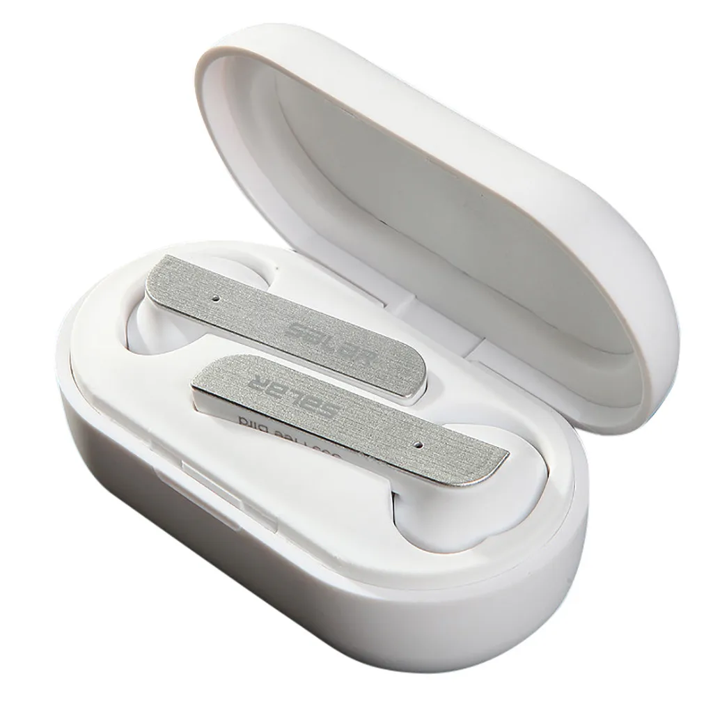Мини настоящие беспроводные наушники TWS BT 5,0 стерео наушники HIFI наушники-вкладыши Спортивная гарнитура аккумулятор 400 мАч прозрачный высокий низкий объем