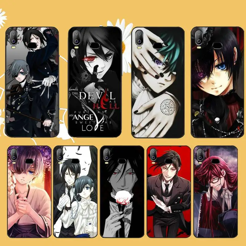 NBDRUICAI Anime Black Butler DIY Luxury Phone Case For Samsung A10 A20 A30 A40 A50 A70 A71 A51 A6 A8 2018 | Мобильные телефоны и