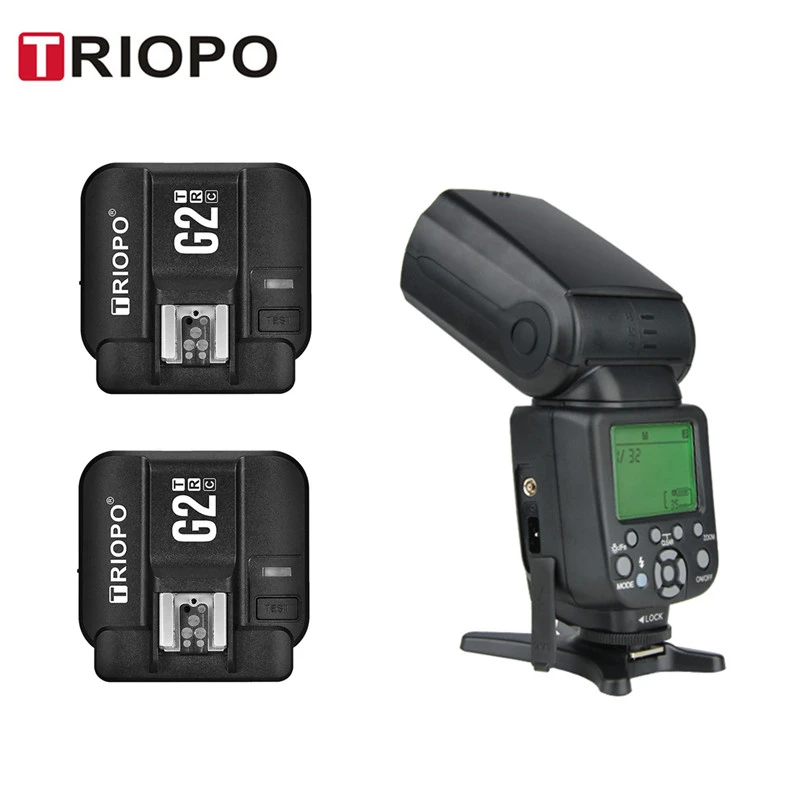 TRIOPO TR 988 Professional Flash Speedlite TTL + G2 Trigger 