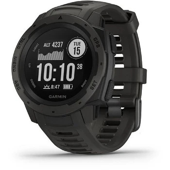 

Smart watch Garmin instinct graphite, 45mm, 0.9 ", Black/Black, (010-02064-00)