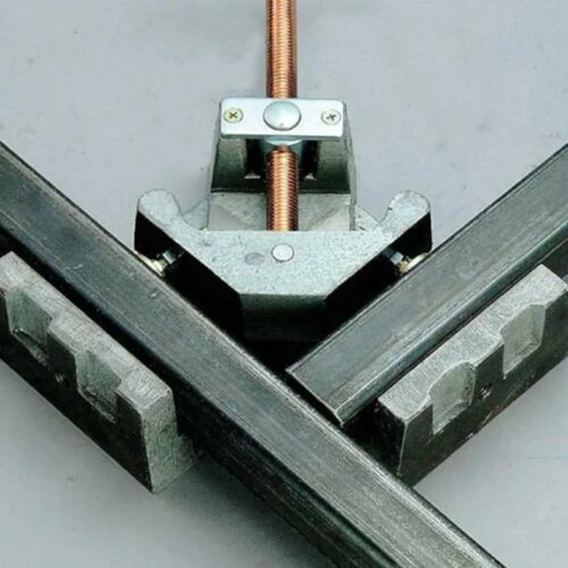 

Aluminum Single Handle 90 Degree Right Angle Clamp Angle Clamp Woodworking