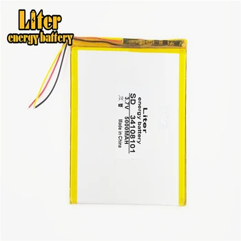 

3 line 3.7V 34108101 35110100 5000mah Polymer lithiumion Battery With High Quality Li-ion Tablet pc battery For7,8,9 inch tablet